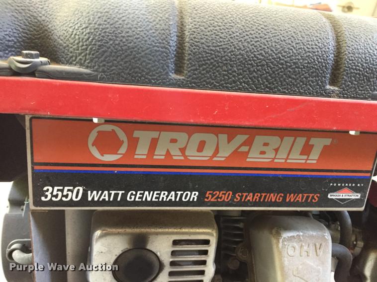 image for item DR9748 Troy-Bilt generator