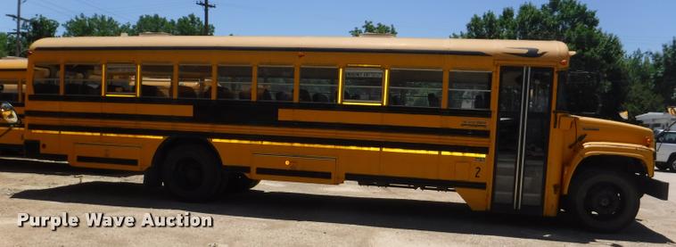 image for item K5970 1998 Chevrolet Blue Bird school bus
