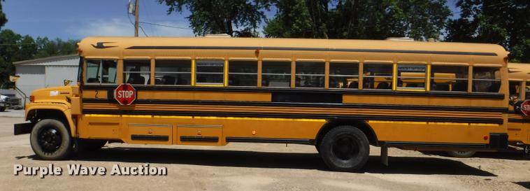 image for item K5970 1998 Chevrolet Blue Bird school bus