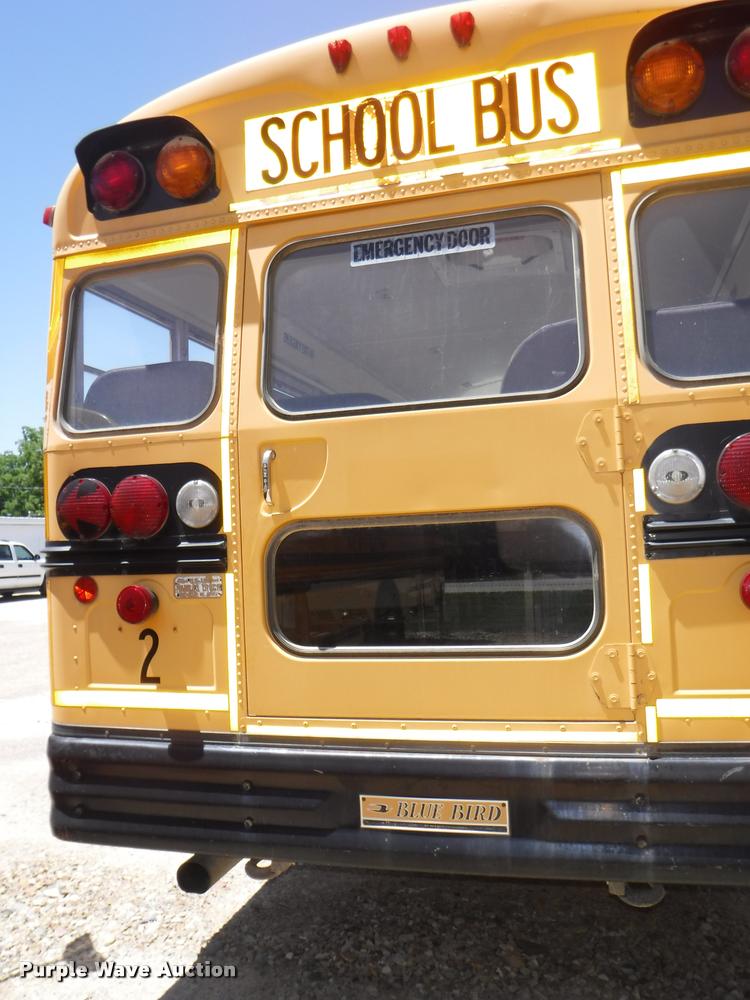 image for item K5970 1998 Chevrolet Blue Bird school bus