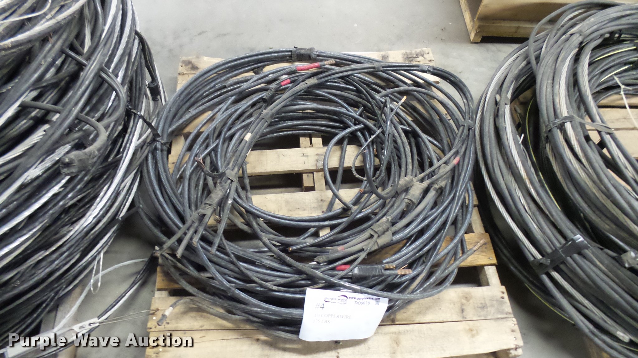 4/0 copper wire in Hutchinson, KS | Item DO9678 sold | Purple Wave