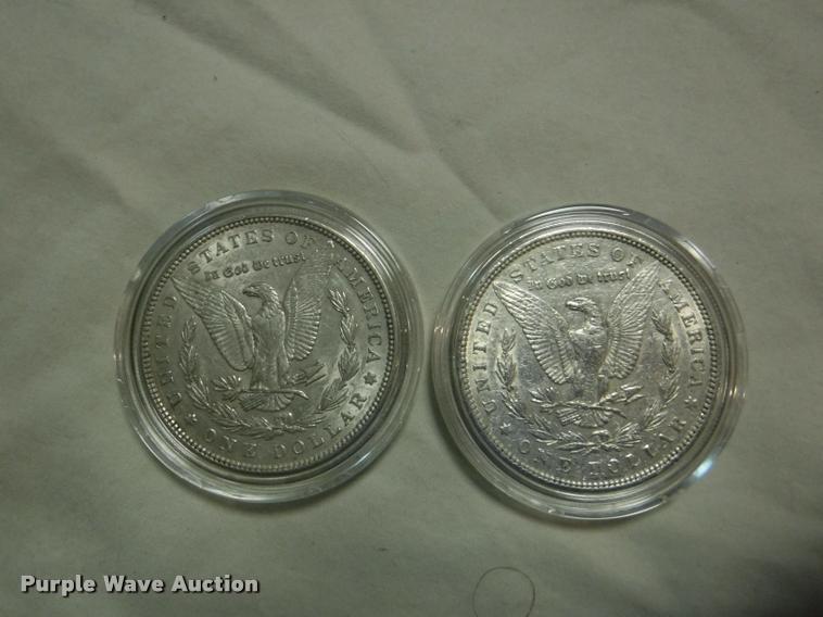 image for item CA9572 (4) Morgan dollars