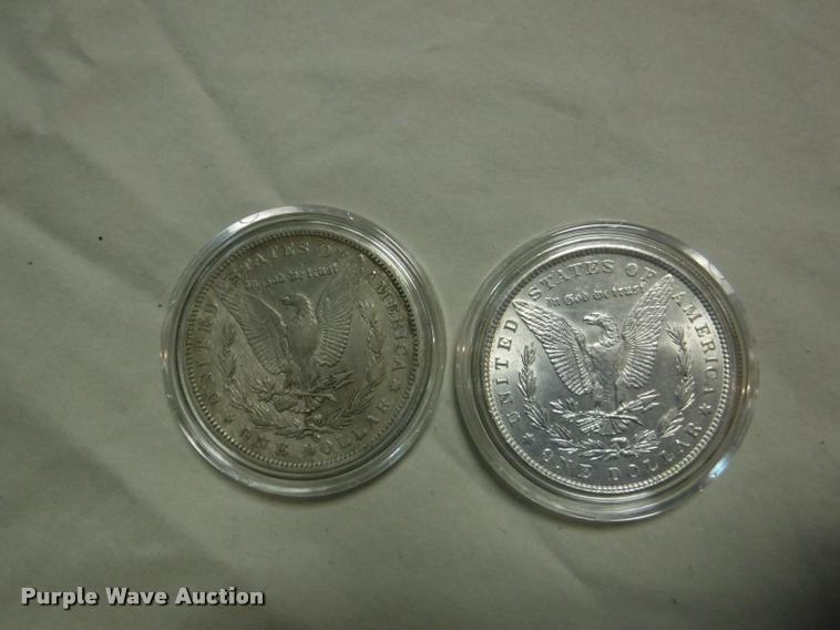 image for item CA9572 (4) Morgan dollars