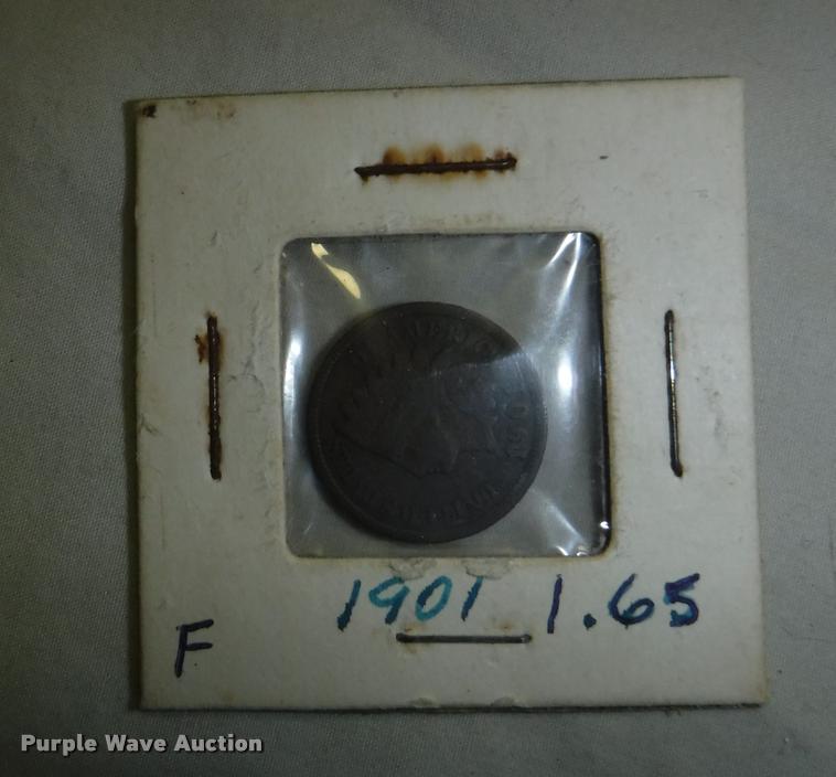 image for item CA9574 (9) Indian Head pennies