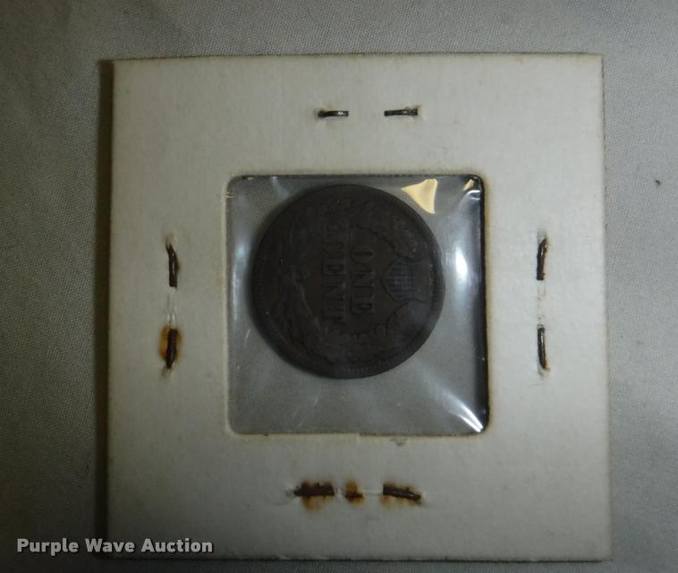 image for item CA9574 (9) Indian Head pennies