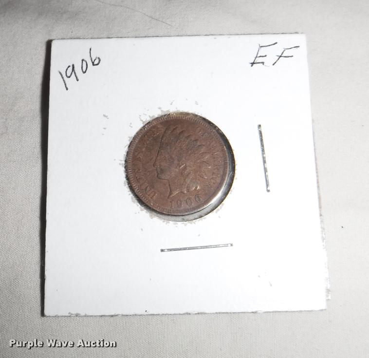 image for item CA9574 (9) Indian Head pennies