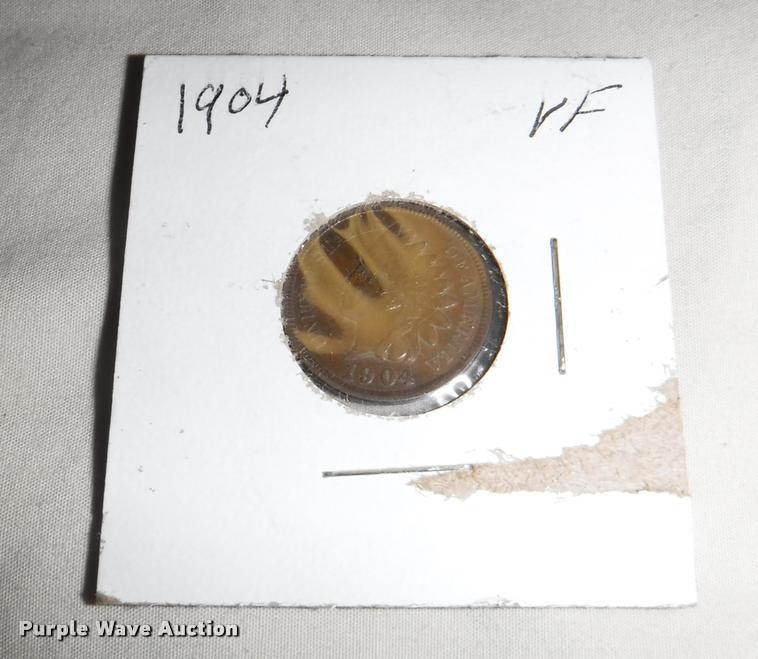 image for item CA9574 (9) Indian Head pennies