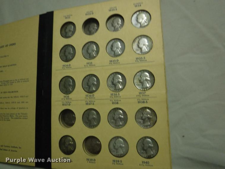 image for item CA9637 (56) Washington quarters