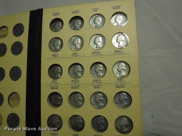 image for item CA9637 (56) Washington quarters