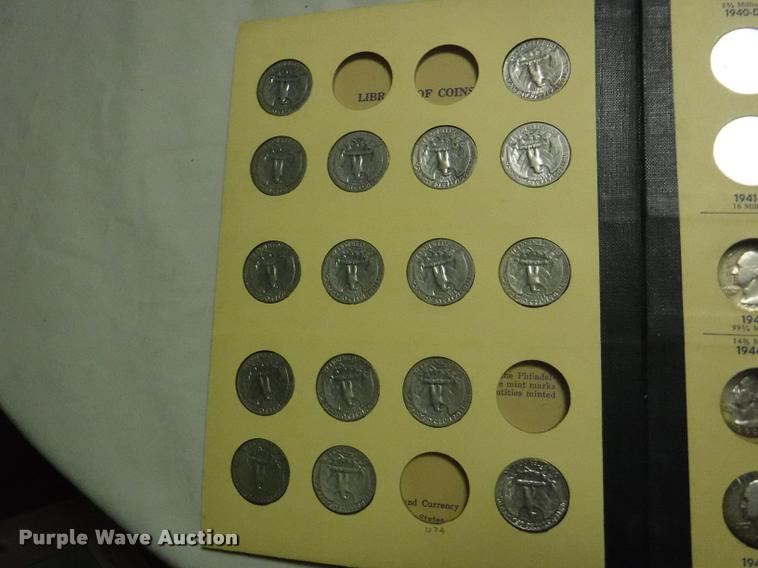 image for item CA9637 (56) Washington quarters