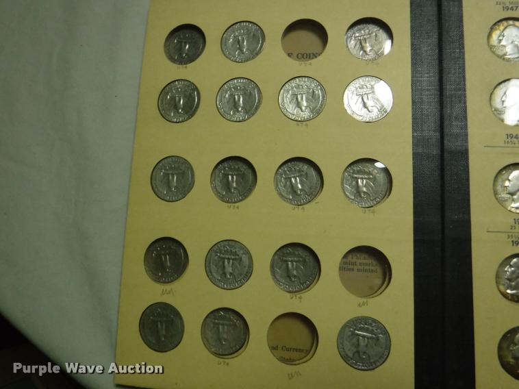 image for item CA9637 (56) Washington quarters