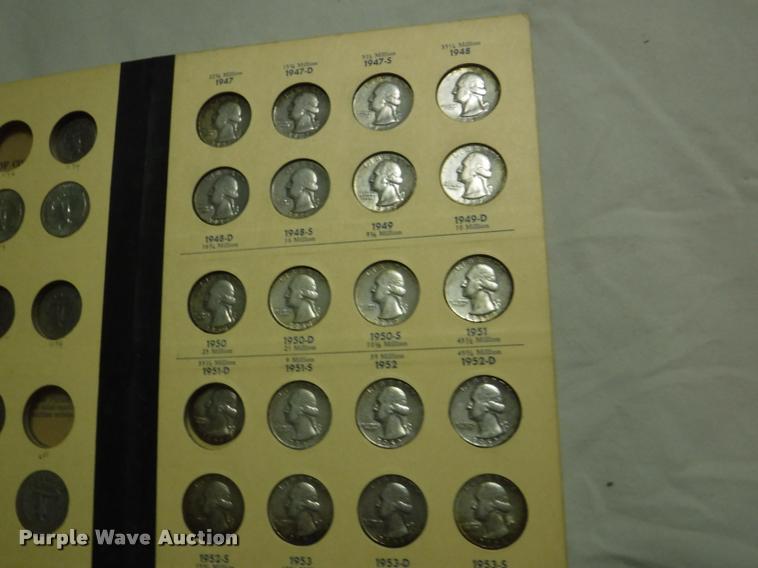 image for item CA9637 (56) Washington quarters