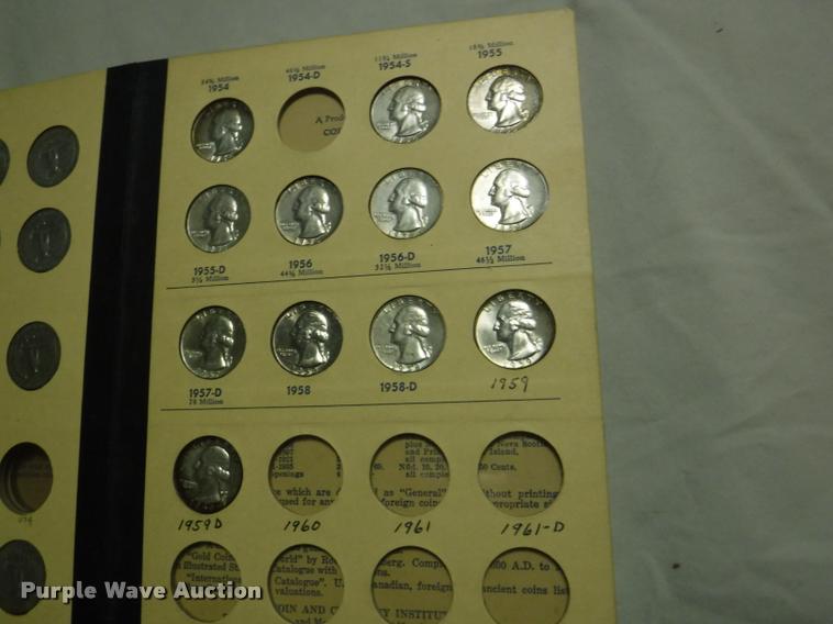 image for item CA9637 (56) Washington quarters