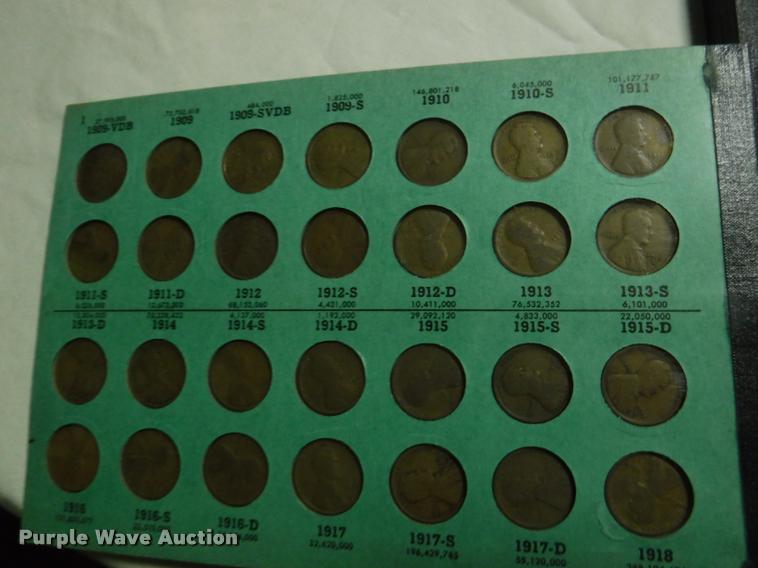 image for item CA9638 Lincoln cent collection