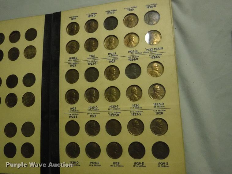 image for item CA9638 Lincoln cent collection