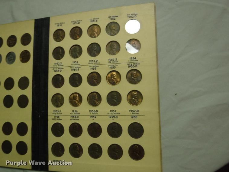 image for item CA9638 Lincoln cent collection