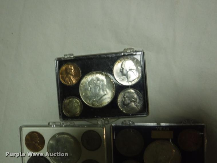 image for item CA9651 (10) 1960s coin sets