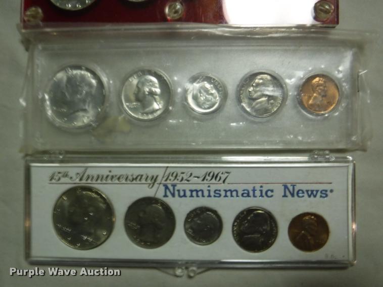 image for item CA9651 (10) 1960s coin sets