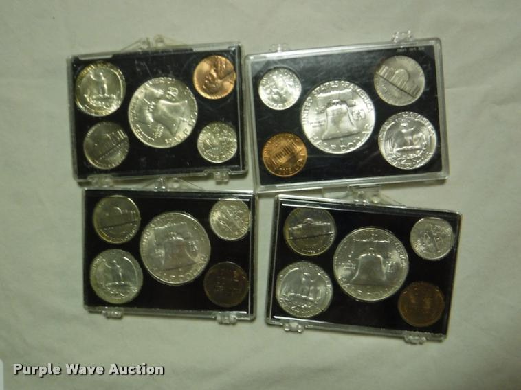 image for item CA9652 (5) 1950s coin sets