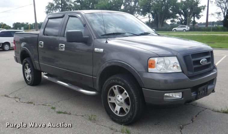 image for item K5961 2005 Ford F150 SuperCrew pickup truck