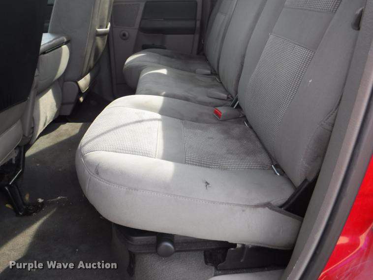 image for item K5962 2007 Dodge Ram 1500 Quad Cab pickup truck