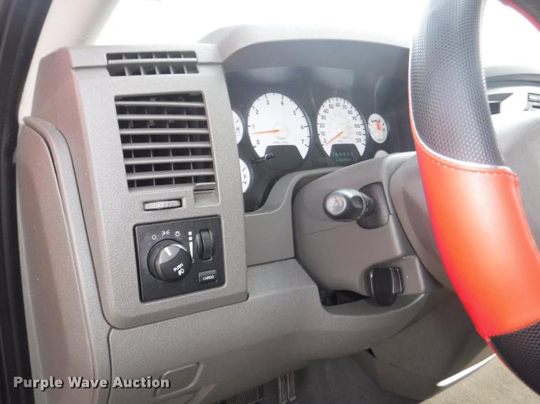 image for item K5962 2007 Dodge Ram 1500 Quad Cab pickup truck