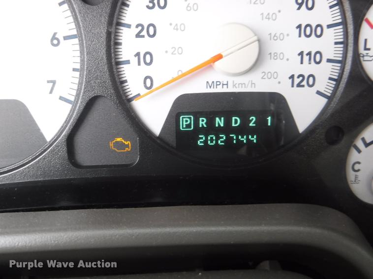 image for item K5962 2007 Dodge Ram 1500 Quad Cab pickup truck