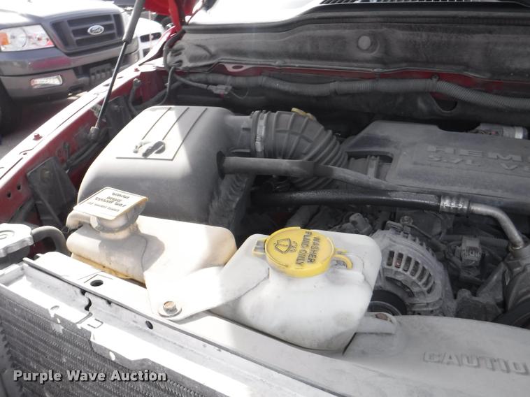 image for item K5962 2007 Dodge Ram 1500 Quad Cab pickup truck