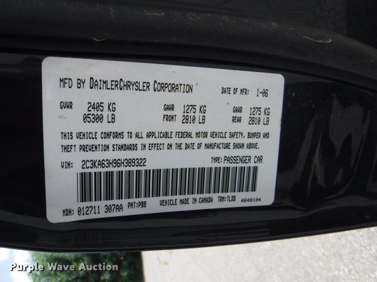 image for item K5964 2006 Chrysler 300M