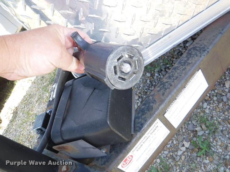 image for item K5975 2007 LaCargo enclosed cargo trailer