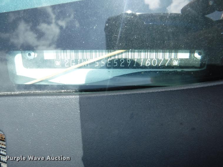 image for item K5981 2002 Chevrolet Impala