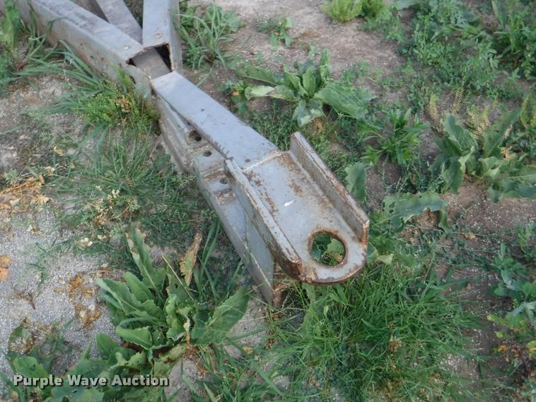 image for item CA9745 Shop built hay bale trailer