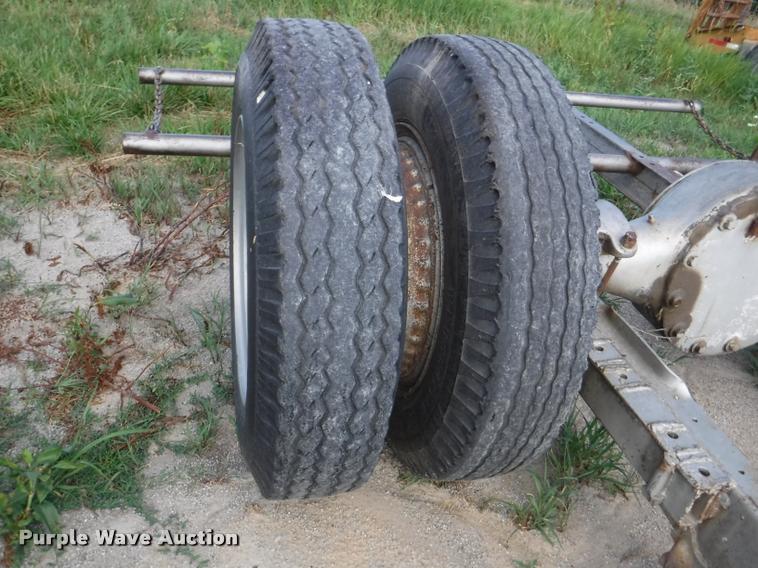 image for item CA9745 Shop built hay bale trailer