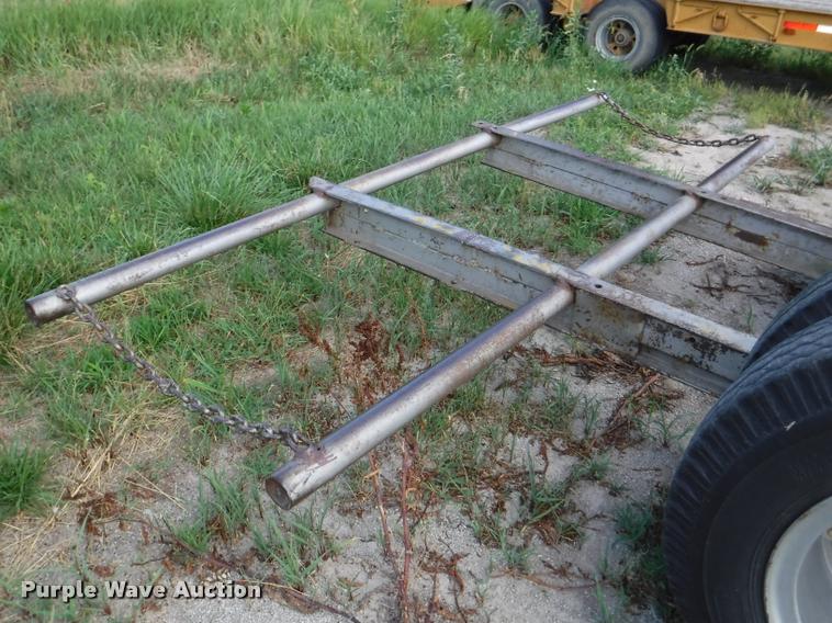 image for item CA9745 Shop built hay bale trailer