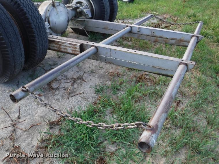 image for item CA9745 Shop built hay bale trailer