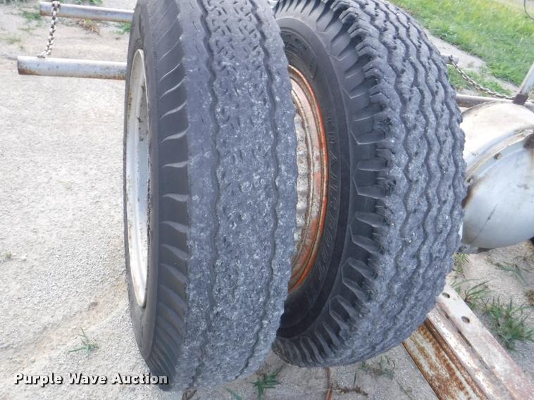 image for item CA9745 Shop built hay bale trailer