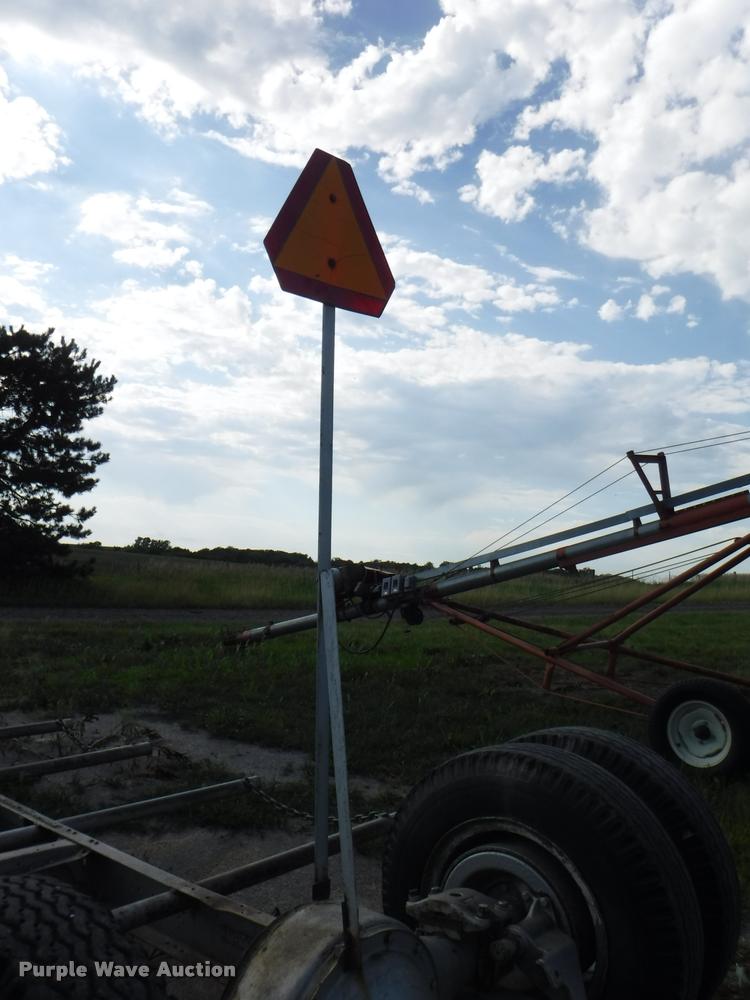 image for item CA9745 Shop built hay bale trailer