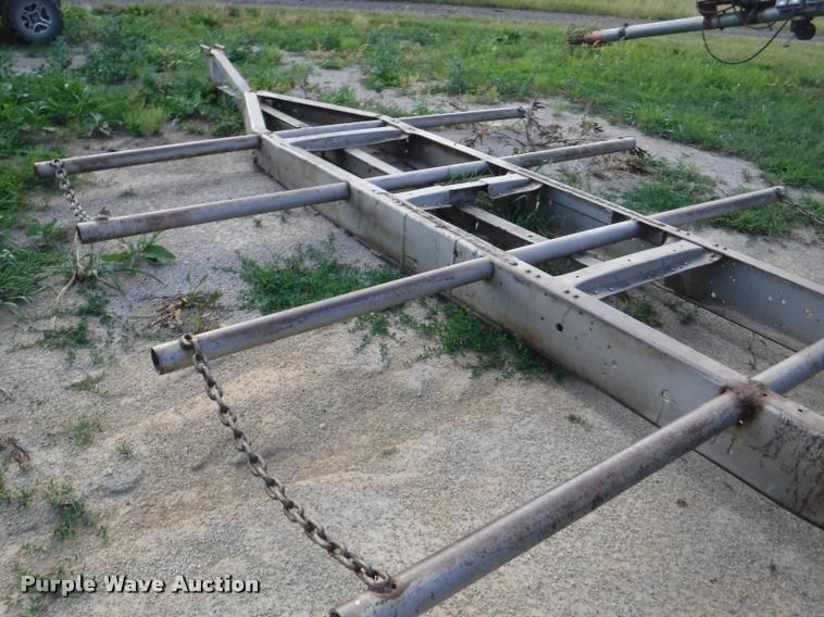image for item CA9745 Shop built hay bale trailer