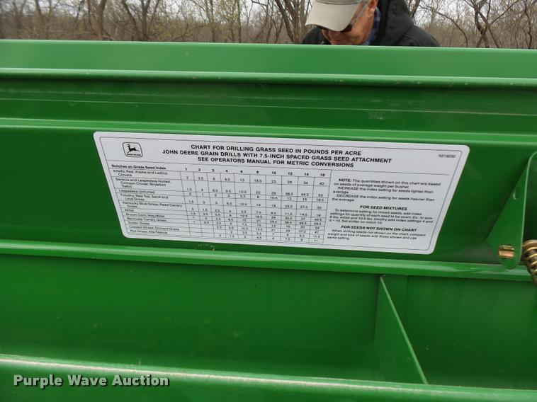 image for item CC9103 John Deere 450 seeder