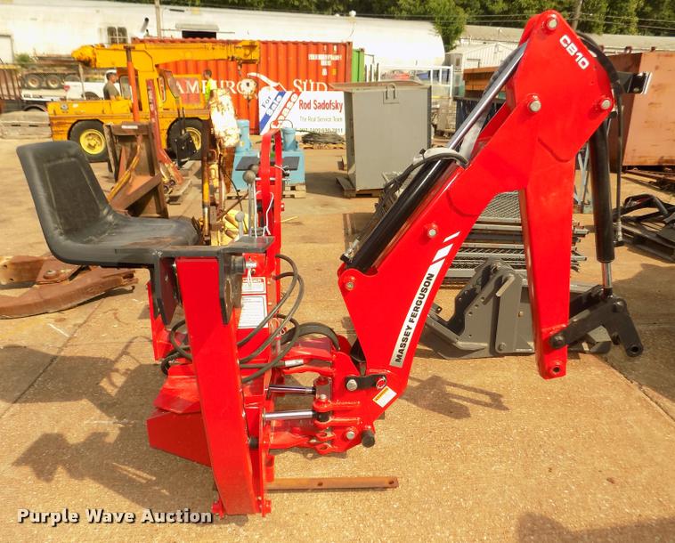 image for item DA0739 2014 Massey-Ferguson CB10 backhoe attachment