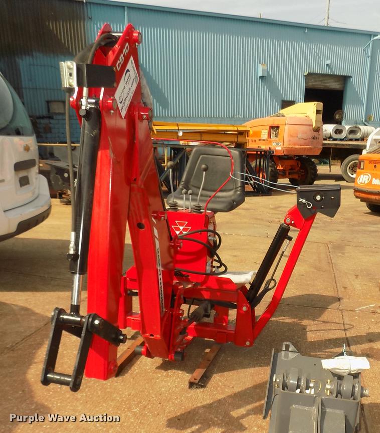 image for item DA0739 2014 Massey-Ferguson CB10 backhoe attachment