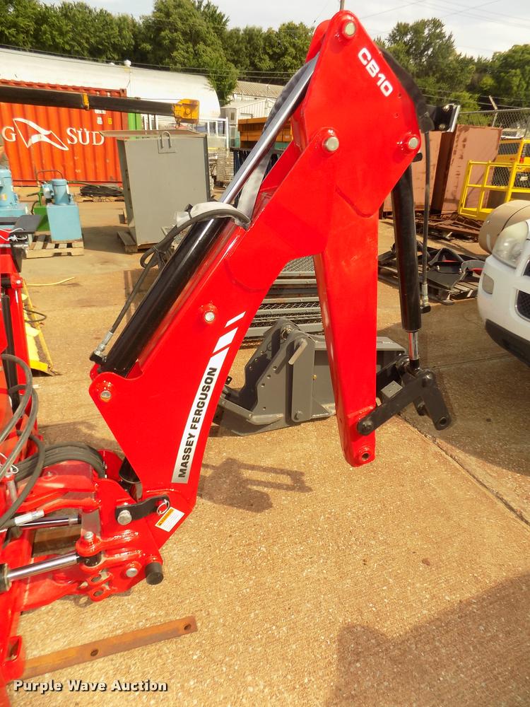 image for item DA0739 2014 Massey-Ferguson CB10 backhoe attachment