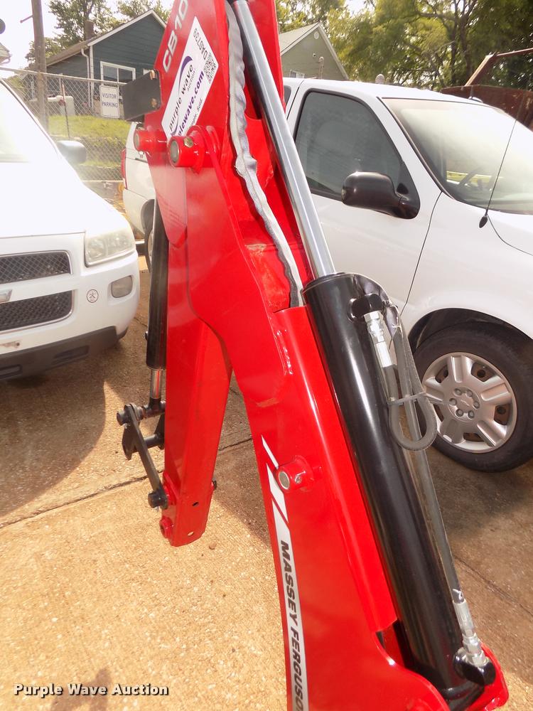 image for item DA0739 2014 Massey-Ferguson CB10 backhoe attachment