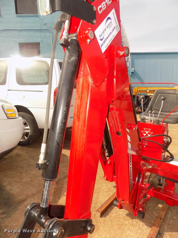 image for item DA0739 2014 Massey-Ferguson CB10 backhoe attachment