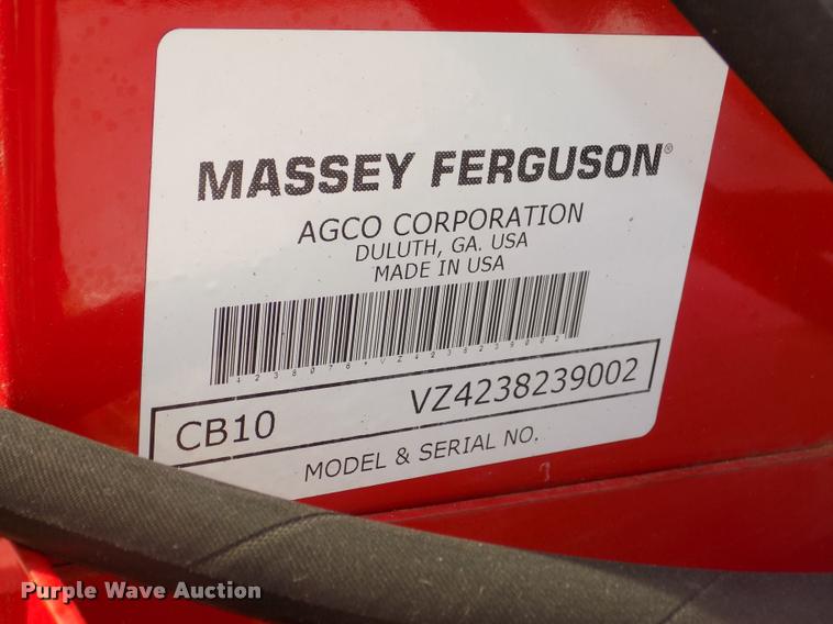 image for item DA0739 2014 Massey-Ferguson CB10 backhoe attachment