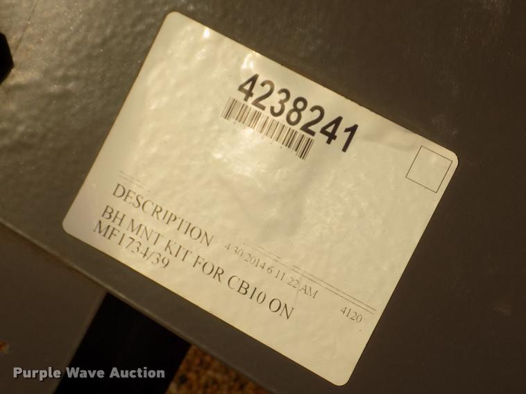 image for item DA0739 2014 Massey-Ferguson CB10 backhoe attachment