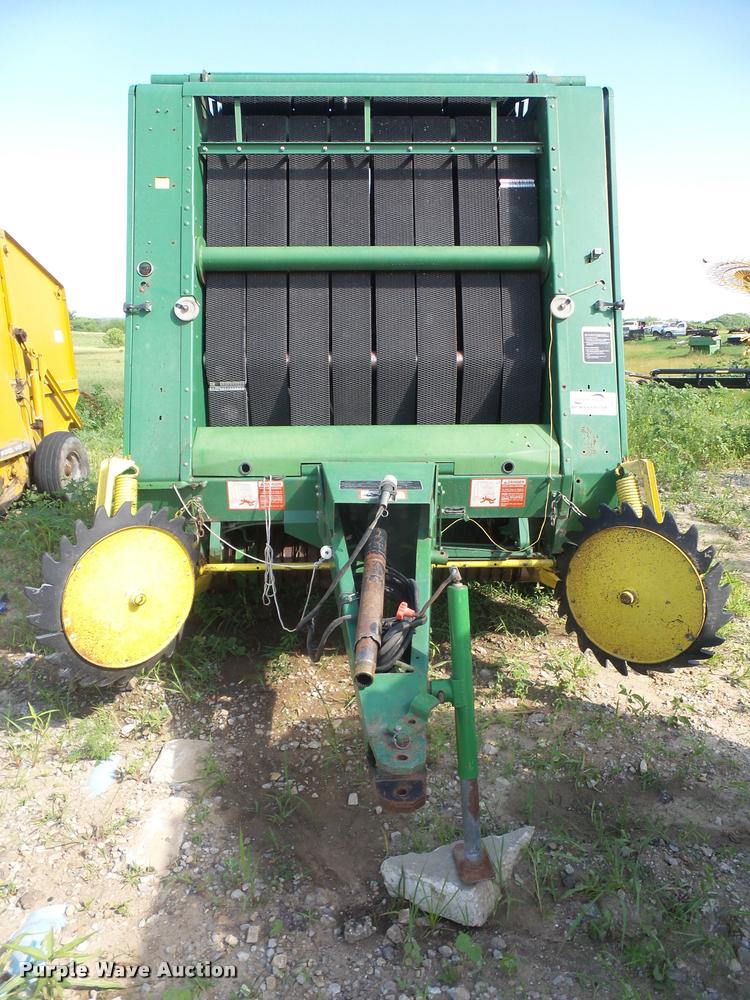 image for item DA6458 1989 John Deere 535 round baler