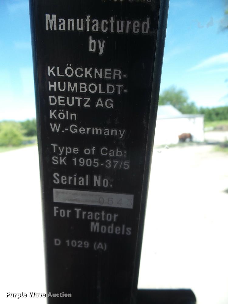 image for item DA6475 1989 Deutz Allis 7120 tractor