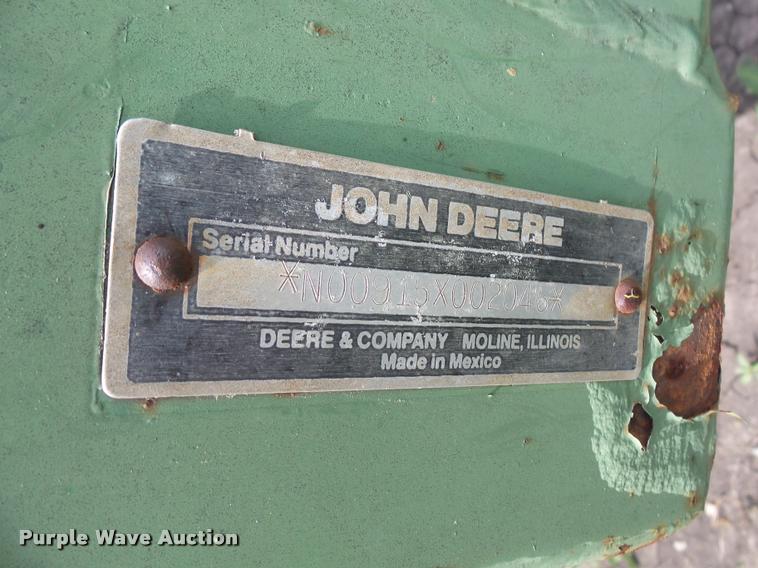 image for item DA6481 John Deere 915 V-ripper