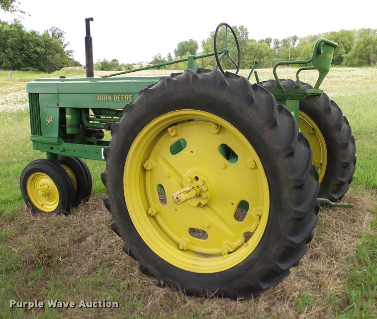 image for item DA6770 1952 John Deere 50 tractor